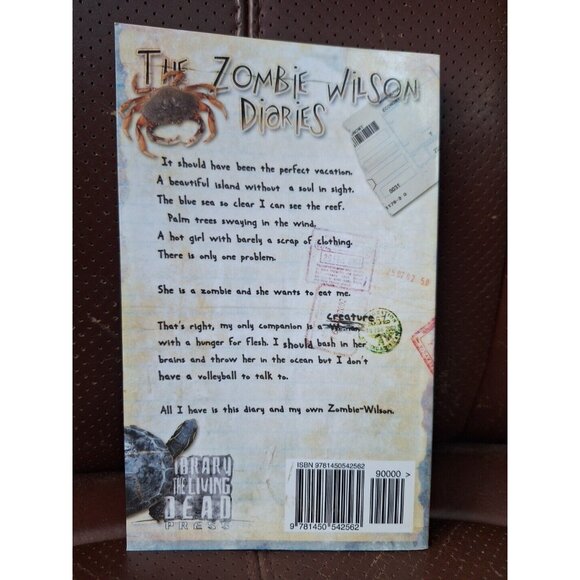 The Zombie Wilson Diaries Timothy W Long Library Of Living Dead Autographed Book - Picture 3 of 7